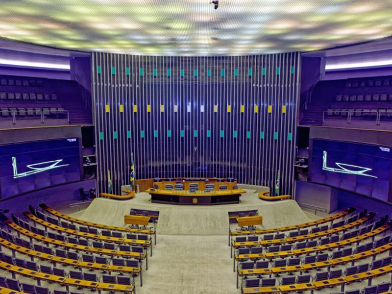 Congresso Nacional Vazio   Câmara dos Deputados Divulgação