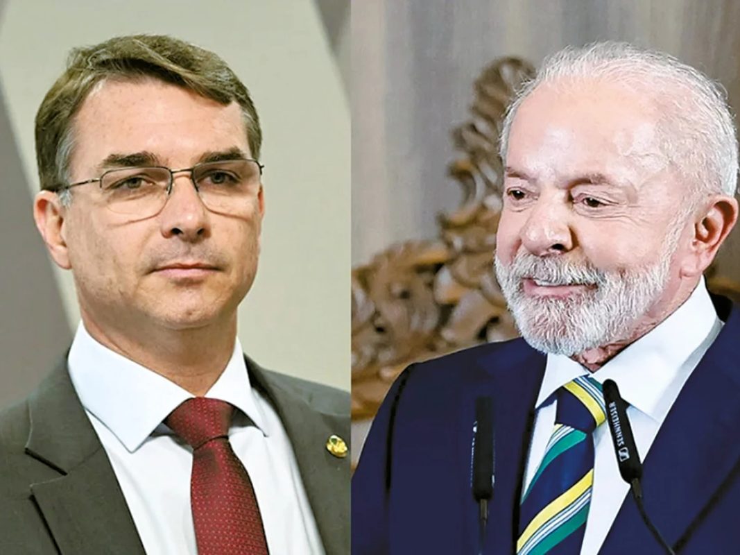 Flávio e Lula (foto: Agência Senado/Agência Brasil)