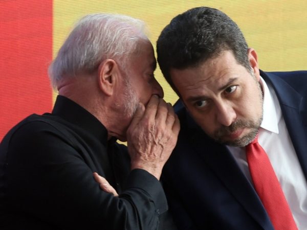 Lula e Boulos (Foto: Walter Campanato/Agência Brasil)