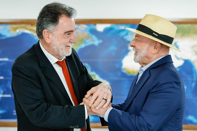 Lula e Patrus (Foto: Ricardo Stuckert)