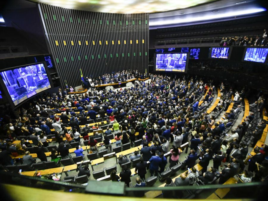 Votação Congresso (Foto: Marcos Oliveira/Agência Senado)