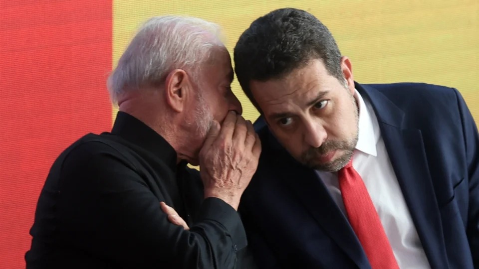 Lula e Boulos(Foto: Walter Campanato/Agência Brasil)