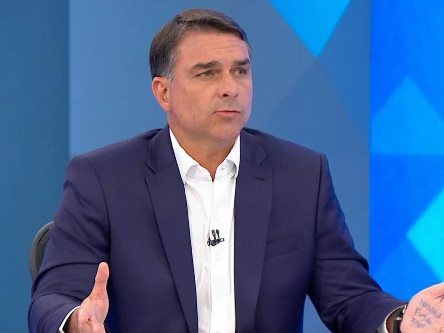 Flávio Bolsonaro (foto: Reprodução/TV Globo)