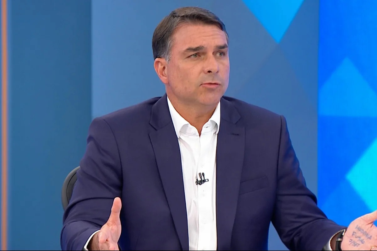 Flávio Bolsonaro (foto: Reprodução/TV Globo)