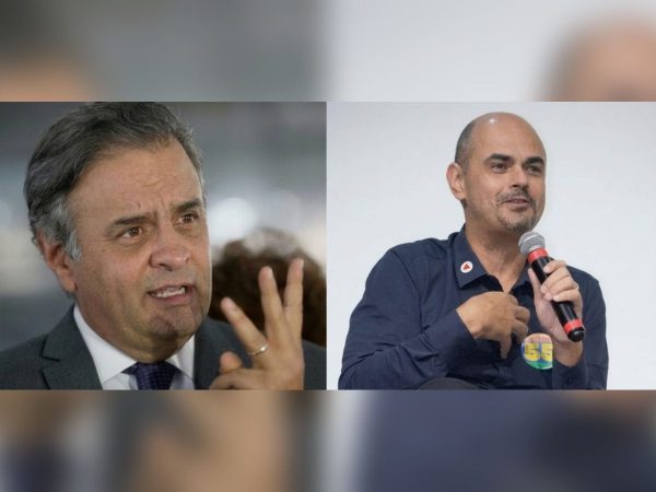 Aécio e Mateus Simões (foto: Agência Brasil e Divulgação Campanha Mateus Simões)
