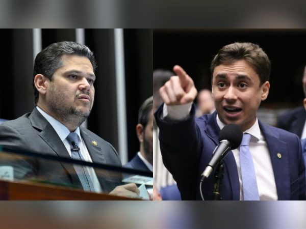Alcolumbre e Nikolas (Fotomontagem: Andressa Anholete/Agência Senado; Kayo Magalhães/CD)