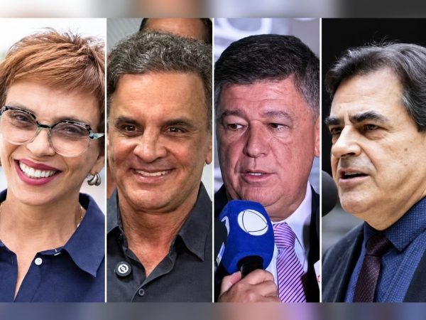 Candidatos Senado MG (Montagem candidatos: Marília Campos, Aécio Neves, Carlos Viana e Domingos Sávio – fotos Luci Sallum; Leonardo Milagres/g1; Carlos Moura/Agência Senado; Pablo Valadares/Câmara dos Deputados)