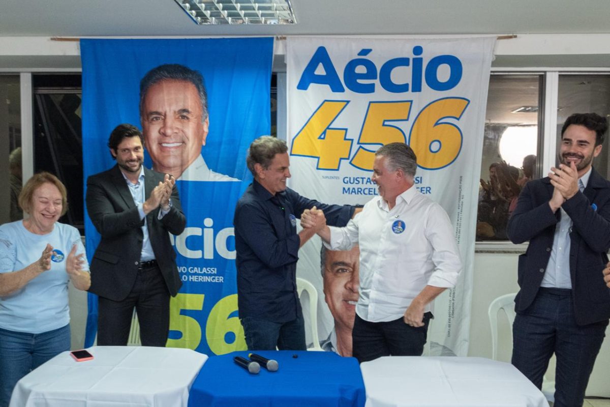 Aécio e Álvaro ( foto divulgação PSDB)