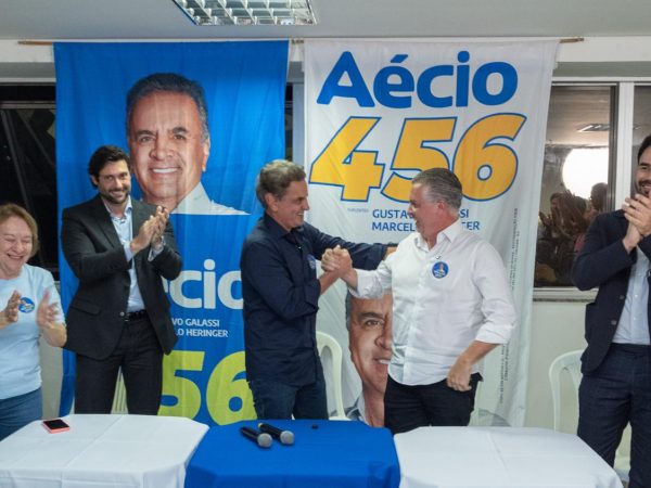 Aécio e Álvaro (Foto: PSDB/Divulgação)