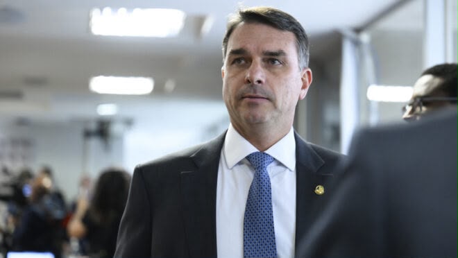 Flávio Bolsonaro (foto: Andressa Anholote/Agência Senado).