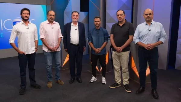 candidatos (foto Douglas Magno/TV Globo)