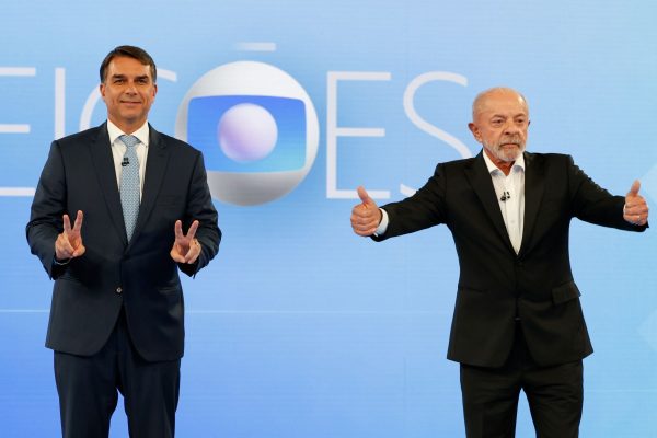 flavio bolsonaro e lula (Foto Fernando Frazão/Agência Brasil)