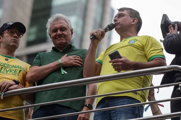 Flávio e Caiado (Foto Fraga Alves/Especial Metrópoles)