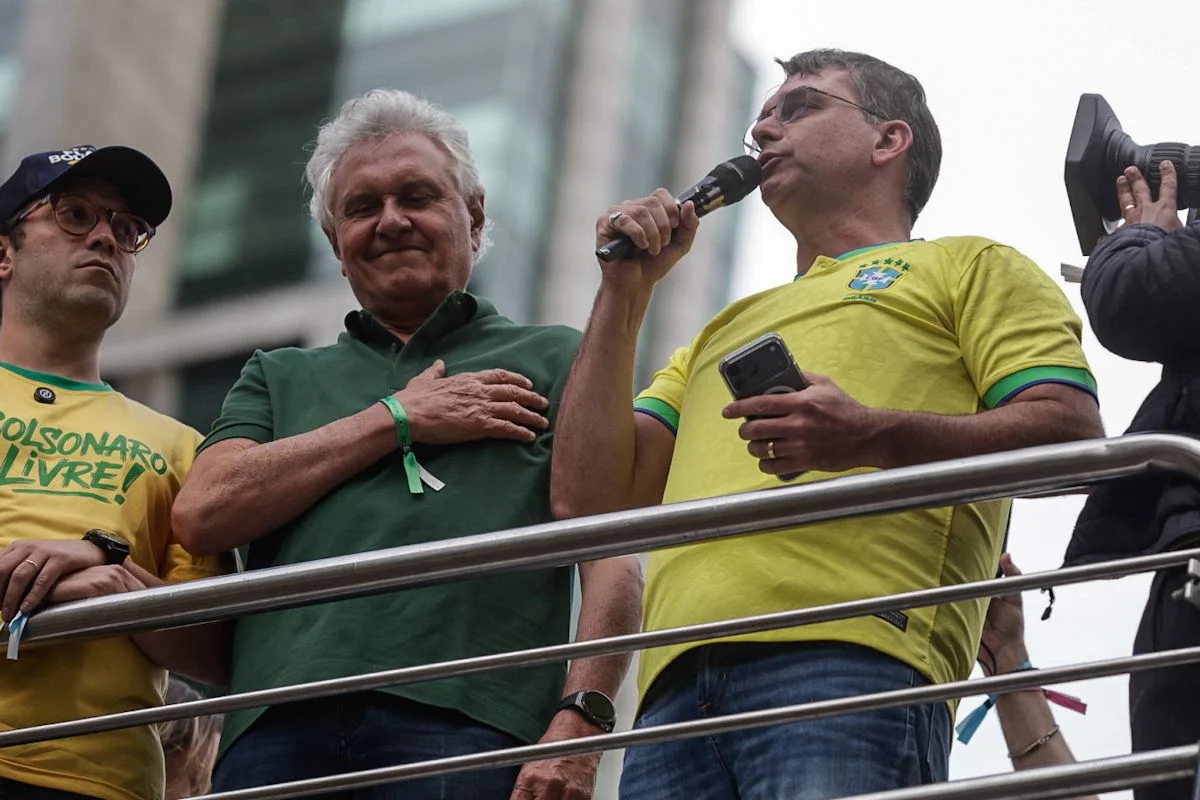 Flávio e Caiado (Foto Fraga Alves/Especial Metrópoles)