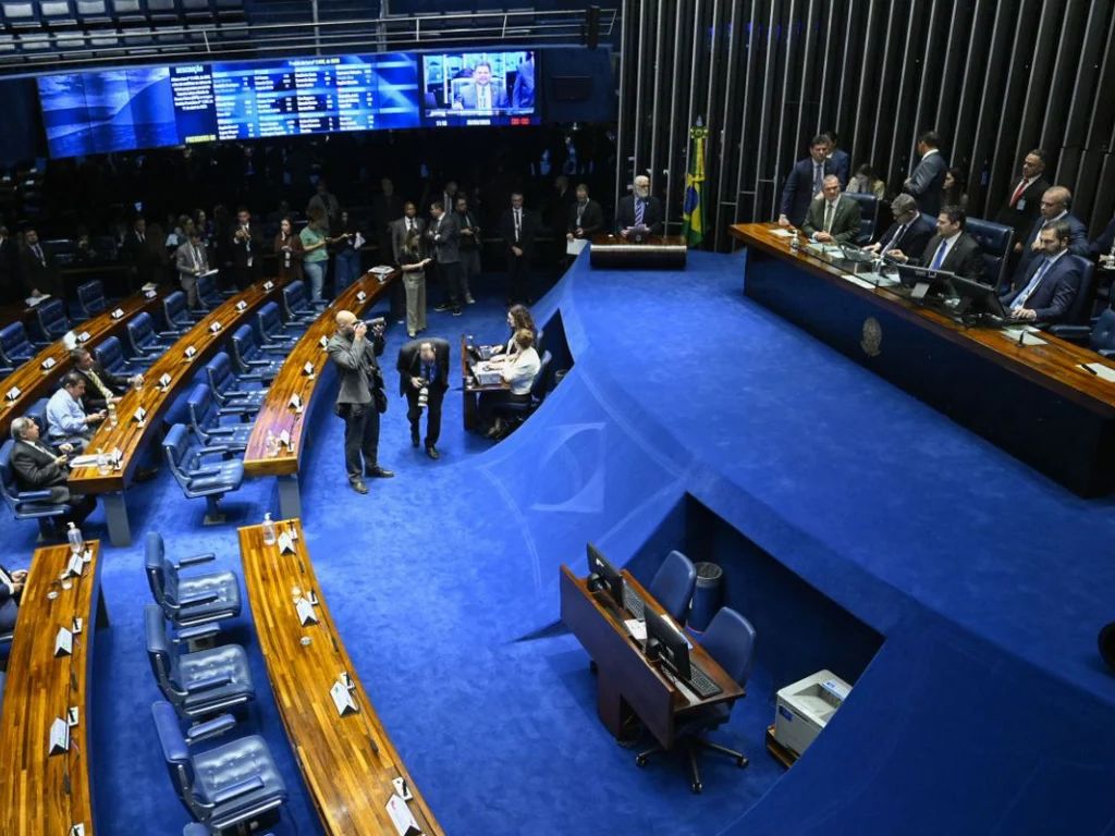 Votação 6x1 (Foto: Adilson Rodrigues/Agência Senado)