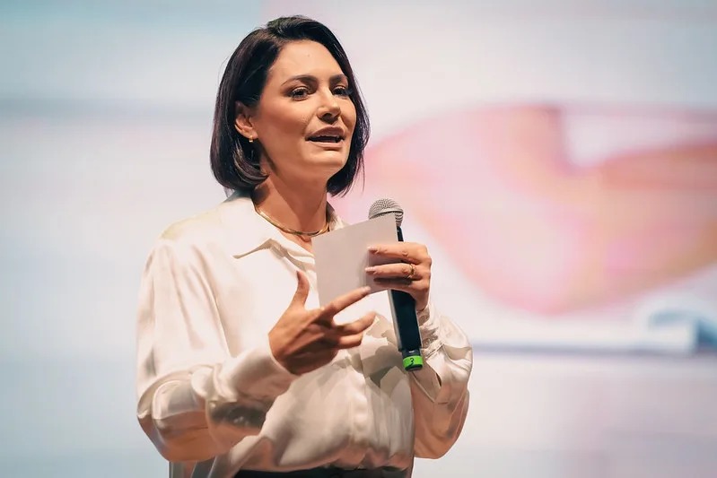 Michelle Bolsonaro (foto: PL Mulher/divulgação)