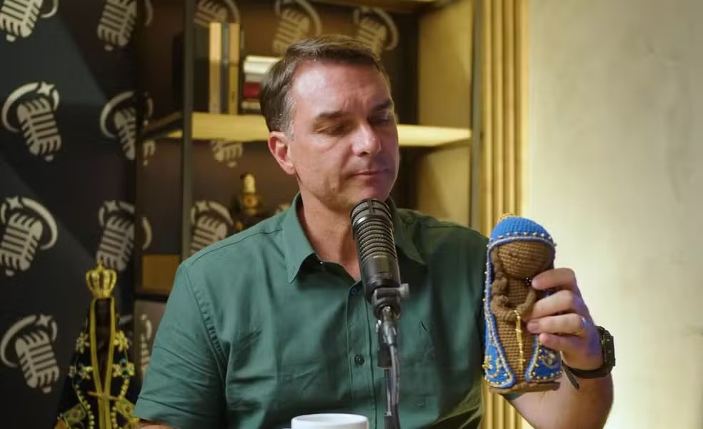 Flávio Bolsonaro (foto: YouTube/reprodução)