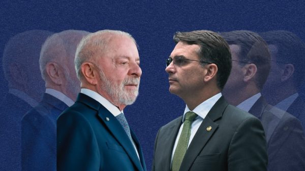 Flávio e Lula (foto: Arte Congresso em Foco)